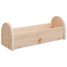 Hrănitor pentru fân de iepuri, 28x10x10 cm, lemn masiv brad - WALTI WALTI