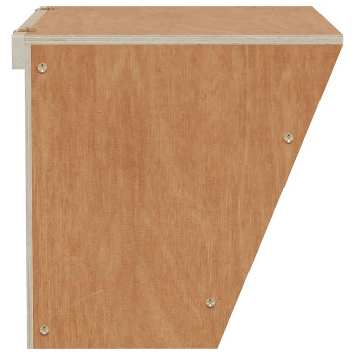 Hrănitor pentru fân de iepuri, 25x18,5x20,5 cm, lemn masiv brad - WALTI WALTI