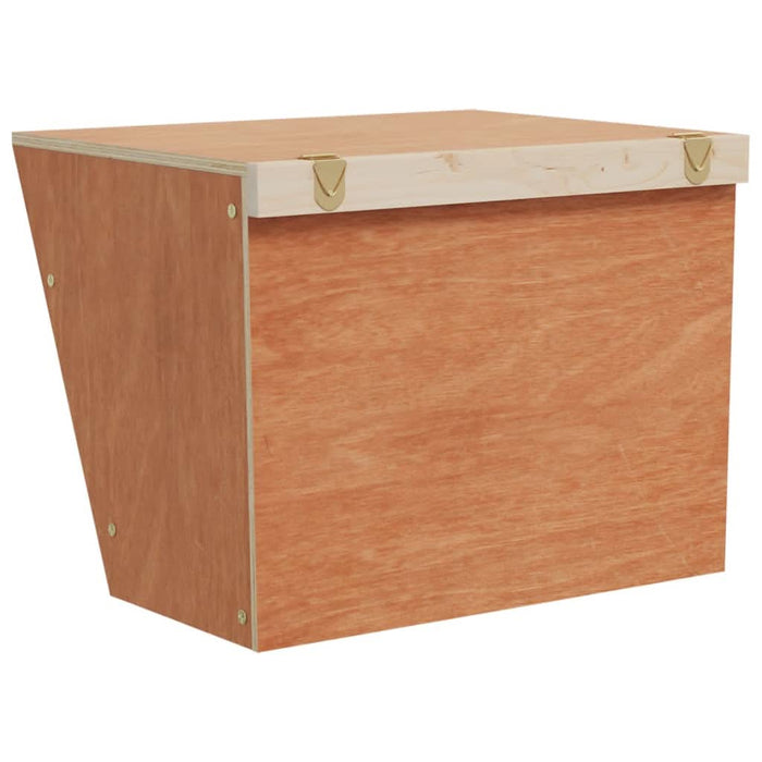 Hrănitor pentru fân de iepuri, 25x18,5x20,5 cm, lemn masiv brad - WALTI WALTI
