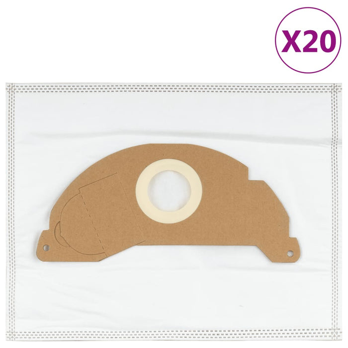 Saci de aspirator pentru Karcher A2004, 20 buc. - WALTI WALTI