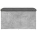 Bancă de depozitare, gri beton, 82x42x45 cm, lemn prelucrat - WALTI WALTI