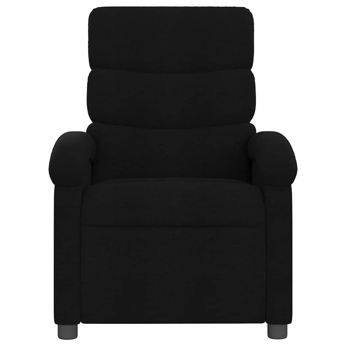 Fotoliu rabatabil electric, negru, material textil - WALTI WALTI