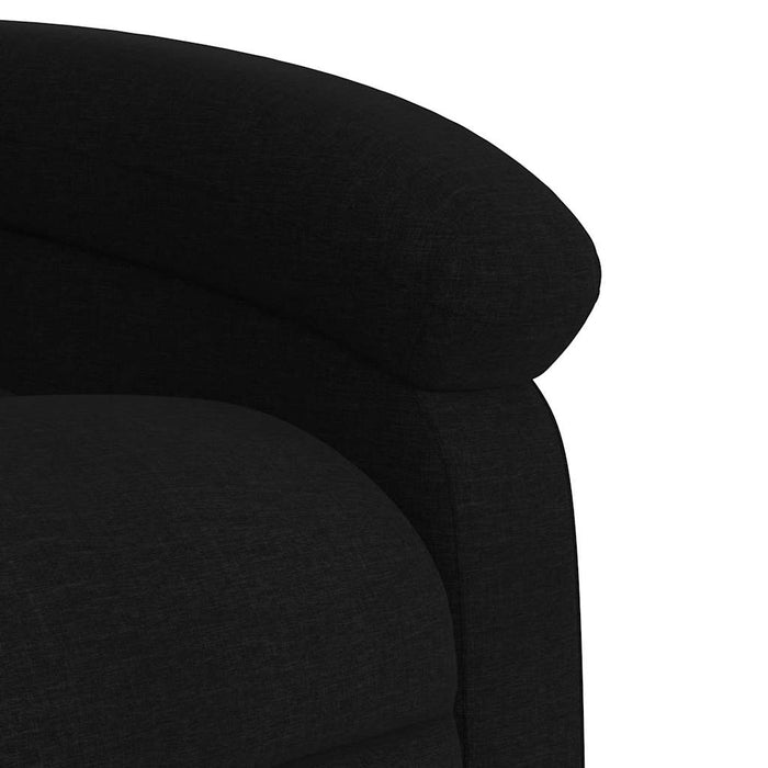 Fotoliu rabatabil electric, negru, material textil - WALTI WALTI