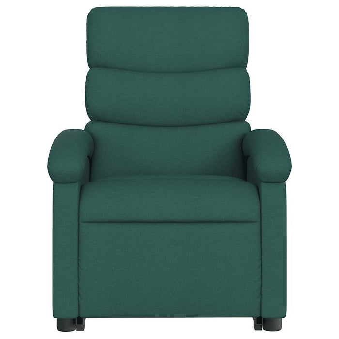 Fotoliu electric masaj rabatabil / ridicare verde închis textil - WALTI WALTI
