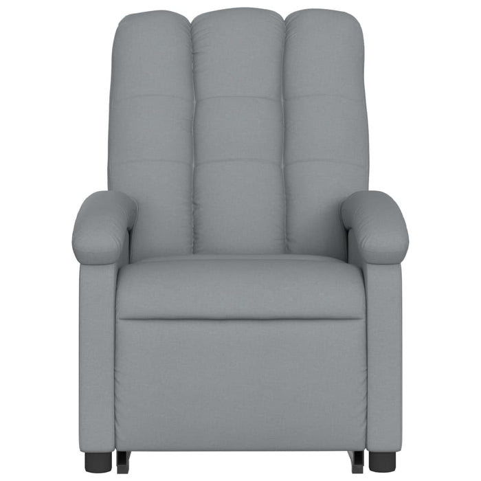 Fotoliu electric masaj rabatabil cu ridicare, gri închis textil - WALTI WALTI