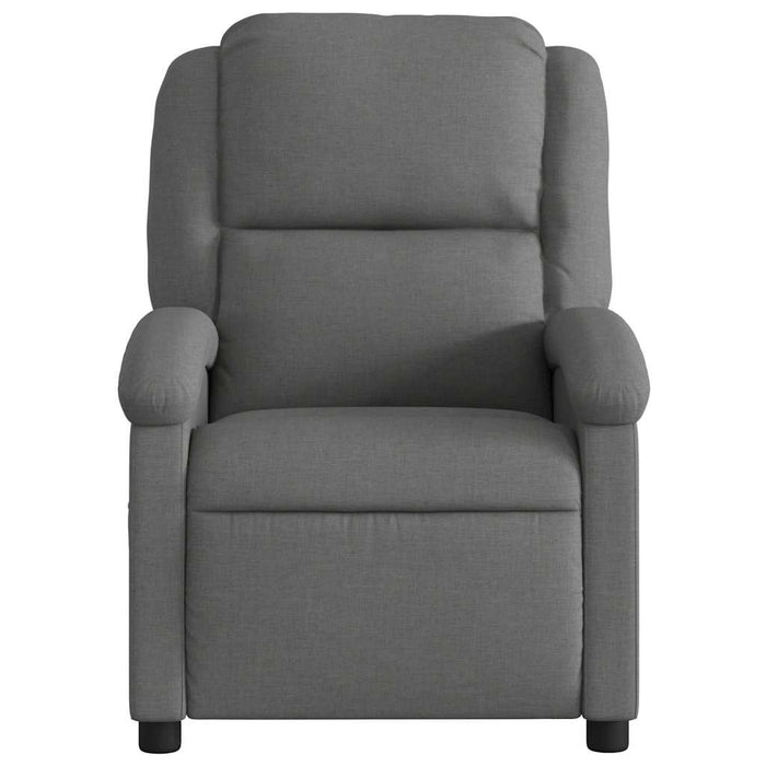 Fotoliu rabatabil electric, gri închis, material textil - WALTI WALTI