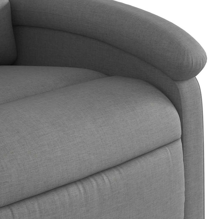 Fotoliu rabatabil electric, gri închis, material textil - WALTI WALTI
