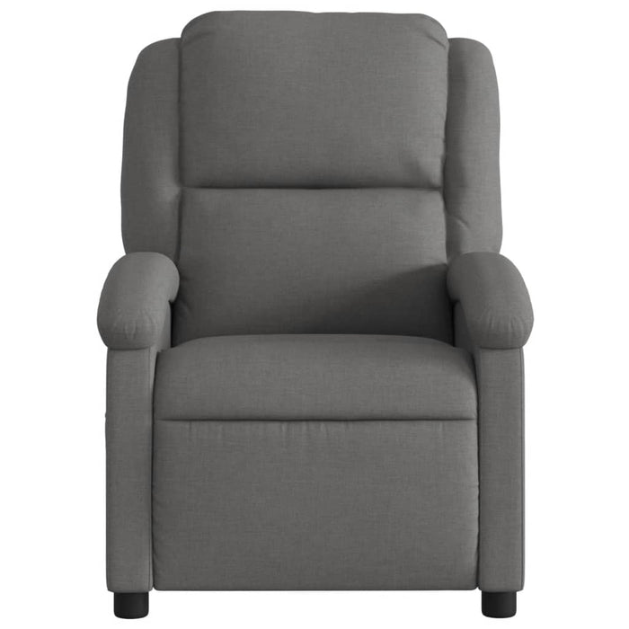 Fotoliu electric de masaj rabatabil, gri închis, textil - WALTI WALTI