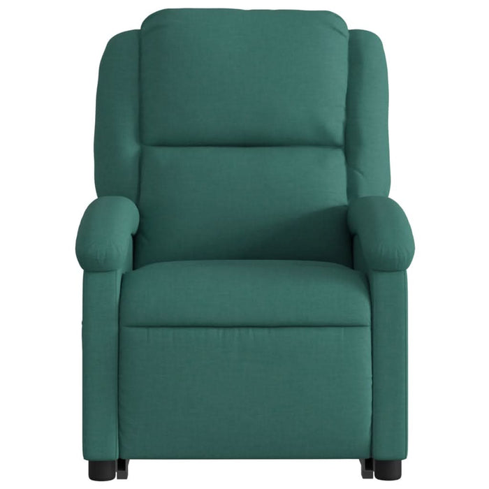 Fotoliu electric masaj rabatabil / ridicare verde închis textil - WALTI WALTI