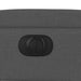 Fotoliu rabatabil electric, gri închis, material textil - WALTI WALTI
