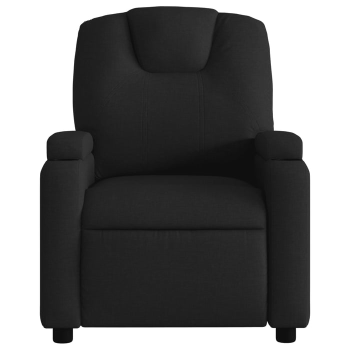 Fotoliu rabatabil electric, negru, material textil - WALTI WALTI