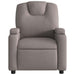 Fotoliu rabatabil electric, gri taupe, material textil - WALTI WALTI