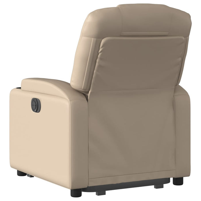 Fotoliu rabatabil electric cu ridicare, cappuccino WALTI