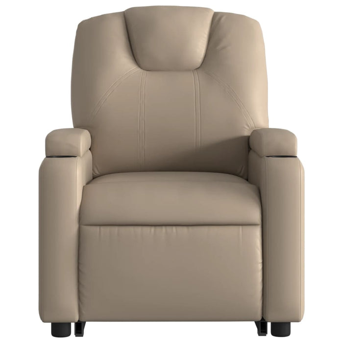 Fotoliu rabatabil electric cu ridicare, cappuccino WALTI