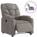 Fotoliu rabatabil electric, gri taupe, material textil - WALTI WALTI