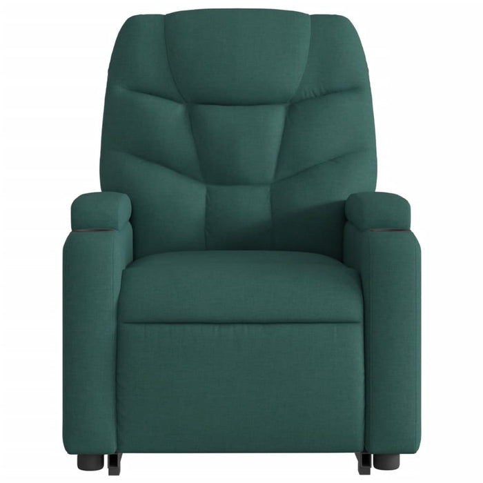 Fotoliu electric masaj rabatabil / ridicare verde închis textil - WALTI WALTI