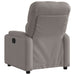 Fotoliu rabatabil electric, gri taupe, material textil - WALTI WALTI