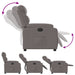 Fotoliu rabatabil electric, gri taupe, material textil - WALTI WALTI