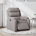 Fotoliu rabatabil electric, gri taupe, material textil - WALTI WALTI