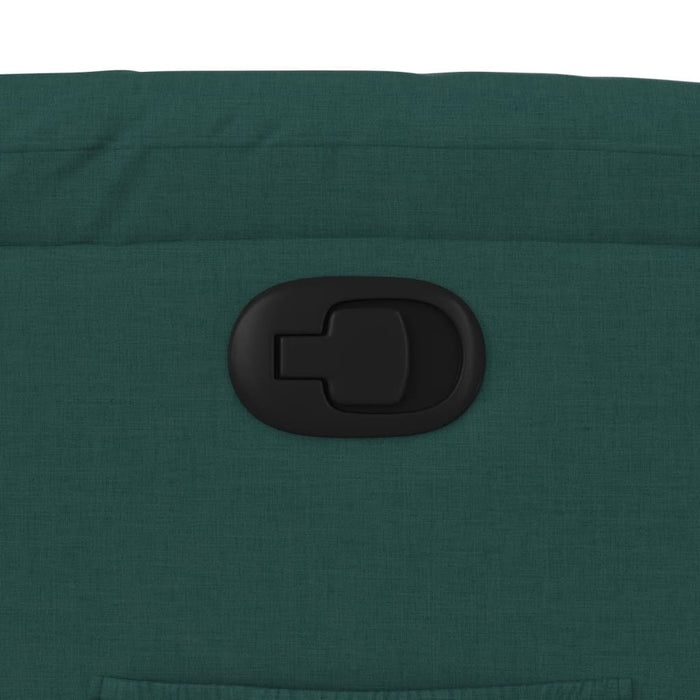 Fotoliu rabatabil ridicare pe verticală, verde închis, textil - WALTI WALTI