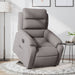 Fotoliu electric rabatabil cu ridicare, gri taupe, textil - WALTI WALTI