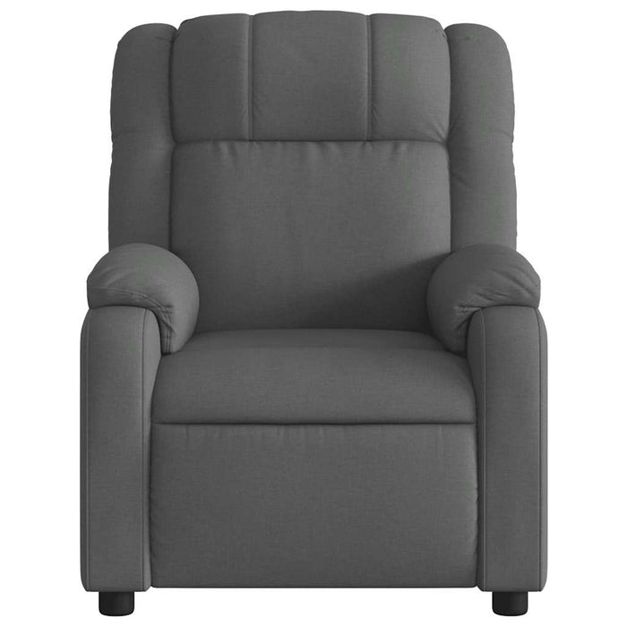 Fotoliu rabatabil electric, gri închis, material textil - WALTI WALTI