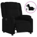 Fotoliu rabatabil electric, negru, material textil - WALTI WALTI