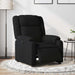 Fotoliu rabatabil electric, negru, material textil - WALTI WALTI