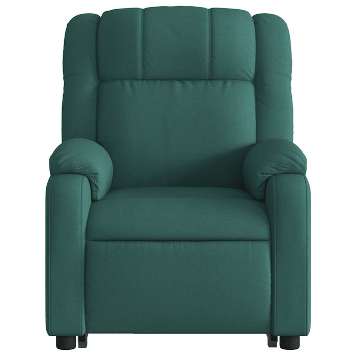 Fotoliu electric masaj rabatabil / ridicare verde închis textil - WALTI WALTI