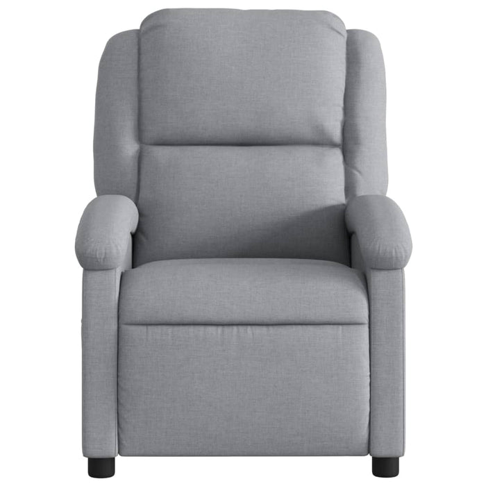 Fotoliu rabatabil gri deschis, material textil - WALTI WALTI