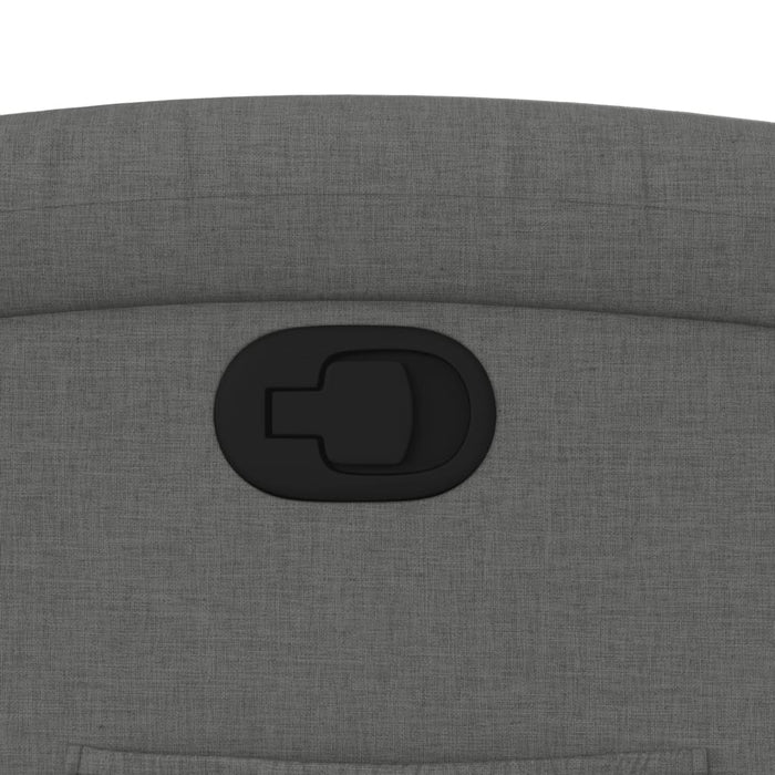 Fotoliu rabatabil gri închis, material textil - WALTI WALTI