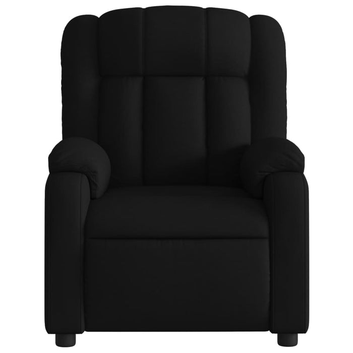 Fotoliu rabatabil din material textil negru - WALTI WALTI