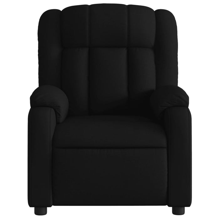 Fotoliu reclinabil cu masaj, material textil negru - WALTI WALTI
