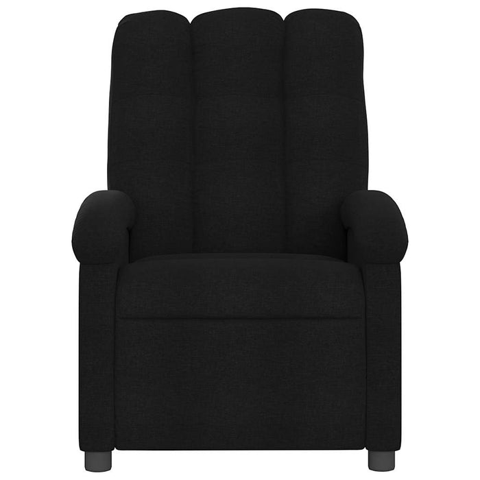 Fotoliu reclinabil cu masaj, material textil negru - WALTI WALTI