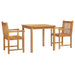 Set mobilier de grădină, 3 piese, lemn masiv de acacia - WALTI WALTI