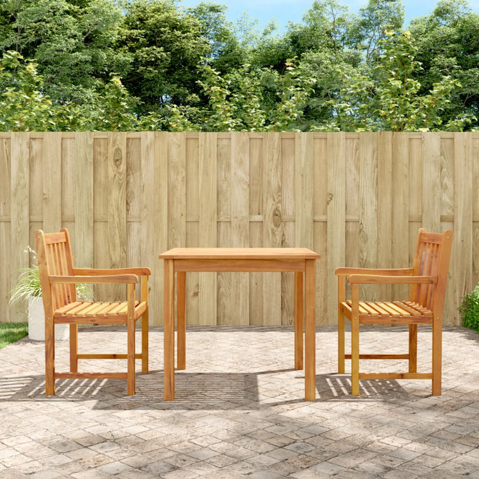 Set mobilier de grădină, 3 piese, lemn masiv de acacia - WALTI WALTI