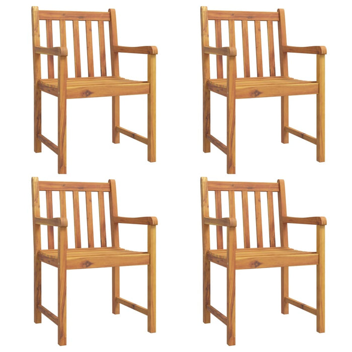 Set mobilier de grădină, 5 piese, lemn masiv de acacia - WALTI WALTI