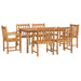Set mobilier de grădină, 7 piese, lemn masiv de acacia - WALTI WALTI