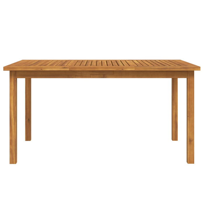 Set mobilier de grădină, 7 piese, lemn masiv de acacia - WALTI WALTI