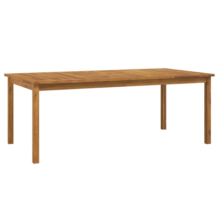 Set mobilier de grădină, 7 piese, lemn masiv de acacia - WALTI WALTI