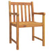 Set mobilier de grădină, 9 piese, lemn masiv de acacia - WALTI WALTI