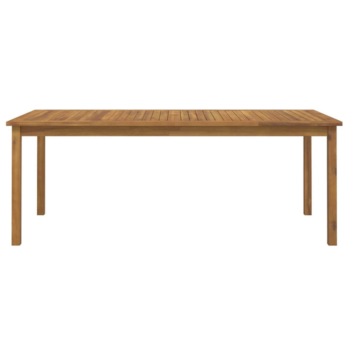 Set mobilier de grădină, 9 piese, lemn masiv de acacia - WALTI WALTI