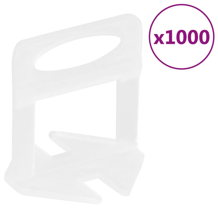 Cleme de nivelare a plăcilor 1000 buc 1 mm - WALTI WALTI