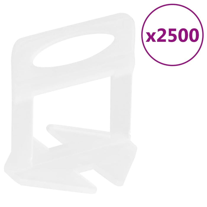 Cleme de nivelare a plăcilor 2500 buc 1,5 mm WALTI