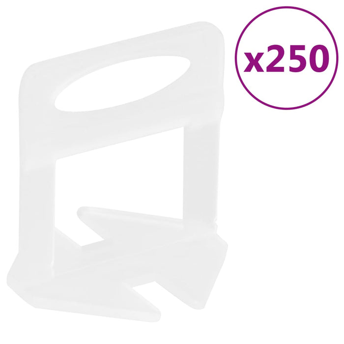Cleme de nivelare a plăcilor 250 buc 2 mm - WALTI WALTI