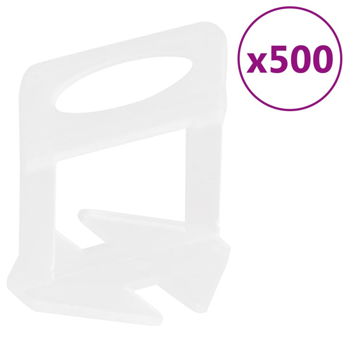 Sistem de nivelare a plăcilor, 250 pene, 500 cleme, 3 mm - WALTI WALTI
