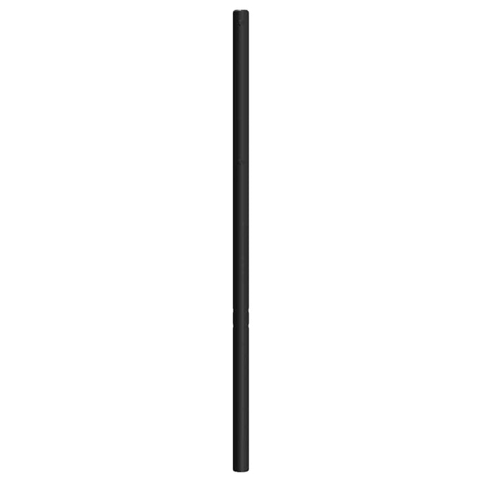 Tăblie de pat de schimb metalică, negru, 200 cm WALTI