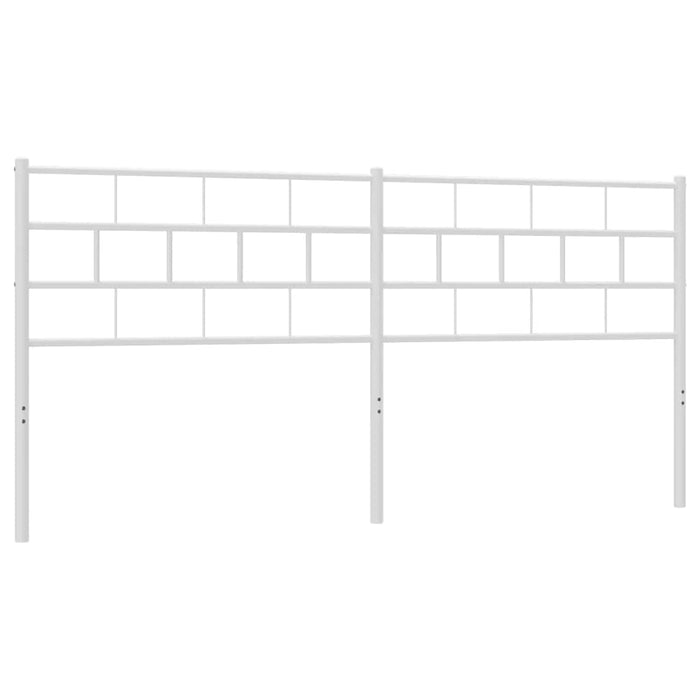 Tăblie de pat de schimb metalică, alb, 160 cm WALTI