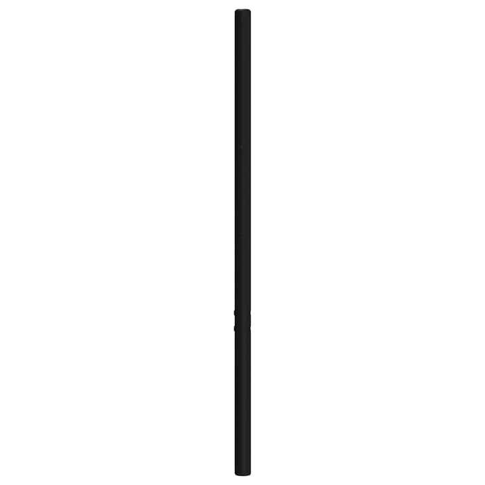 Tăblie de pat de schimb metalică, negru, 135 cm WALTI