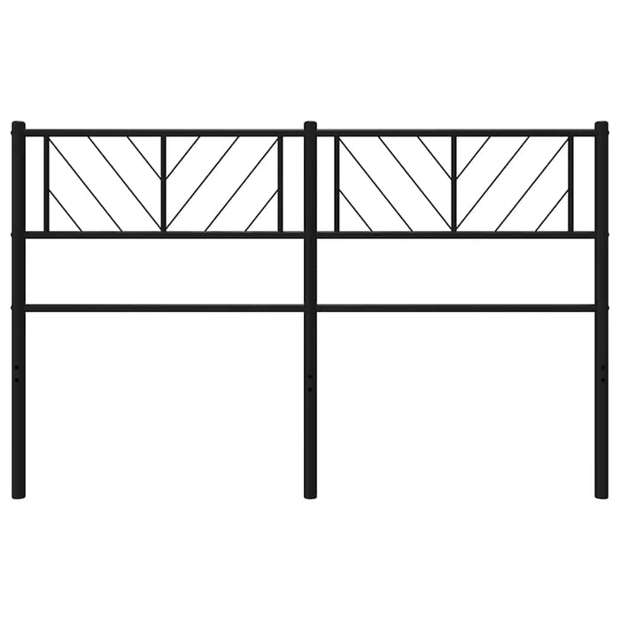 Tăblie de pat de schimb metalică, negru, 150 cm - WALTI WALTI